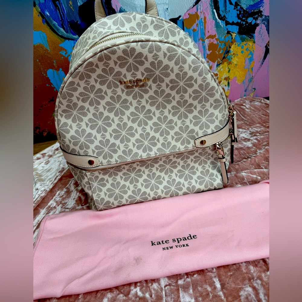 Kate Spade backpack with pink bag!